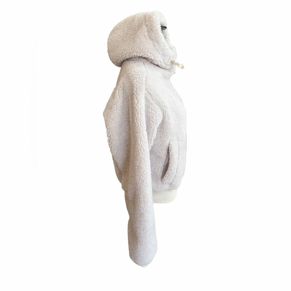 Lululemon 1/4 zip cropped Sherpa‎ pullover size 4 - Picture 4 of 7
